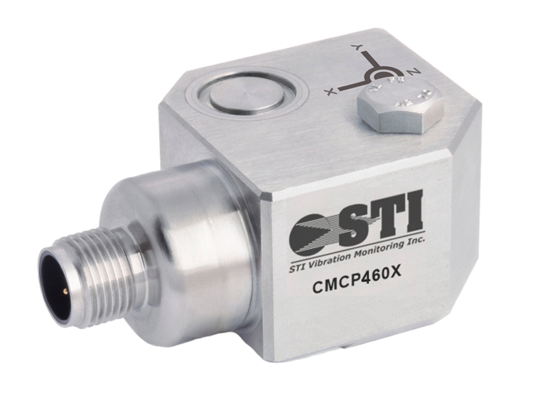CMCP460VT — 三轴 4–20 mA 速度传感器