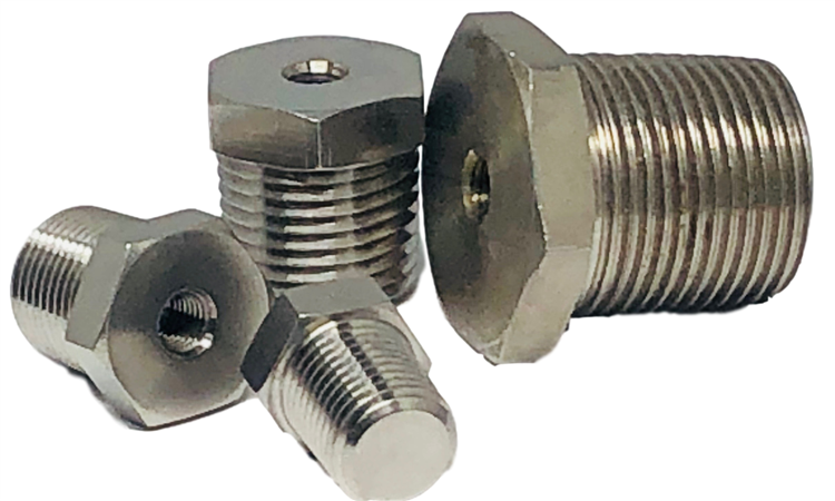 CMCP203 — NPT 管螺纹加速度传感器安装转接件